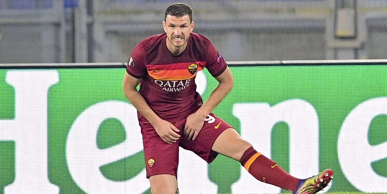 Infortunio Dzeko, esami all'adduttore: ecco la situazione