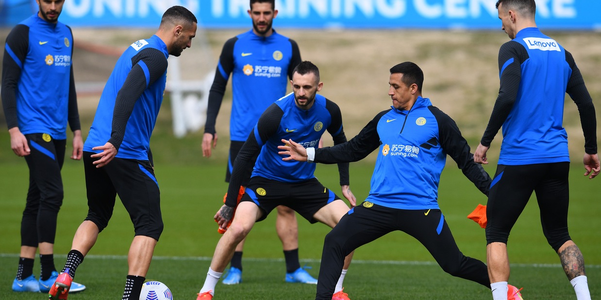 Inter, tamponi negativi per il gruppo squadra