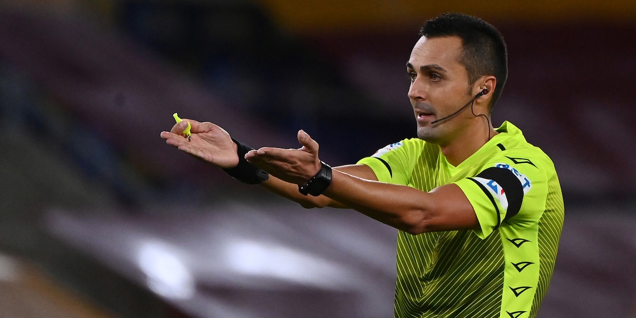 Serie A, arbitri: Roma-Napoli a Di Bello. Udinese-Lazio: Maresca