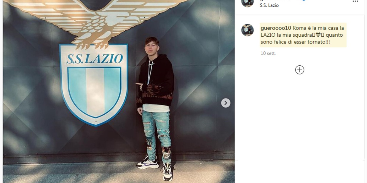 Lazio, oggi i funerali del giovane Guerini