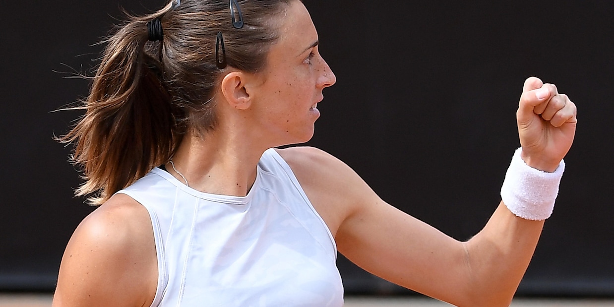 Internazionali, Martic vola in semifinale: Pegula ko Internazionali, Martic vola in semifinale: Pegula ko