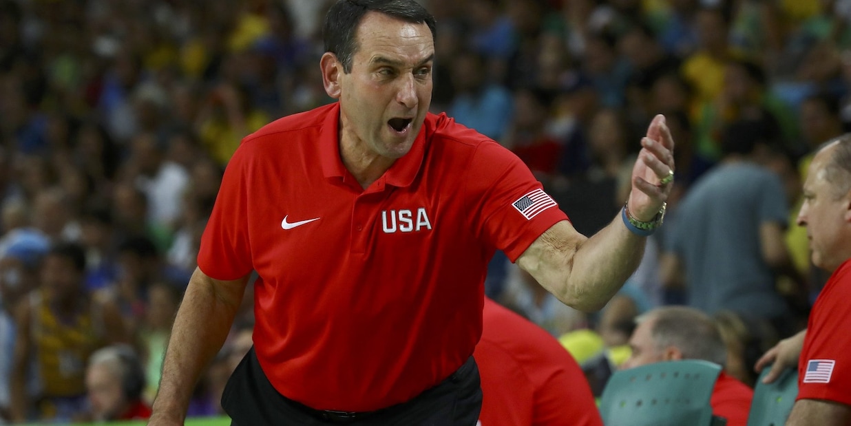 Ncaa shock: Krzyzewski si ritira al termine della prossima stagione