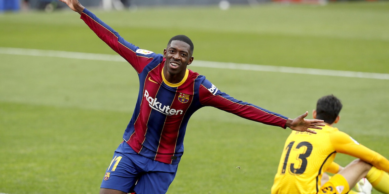 "Barcellona, furia su Dembelè: non rinnova per andare via a zero"