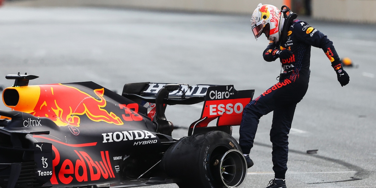 Sospetto Verstappen: a Baku gomma troppo sgonfia