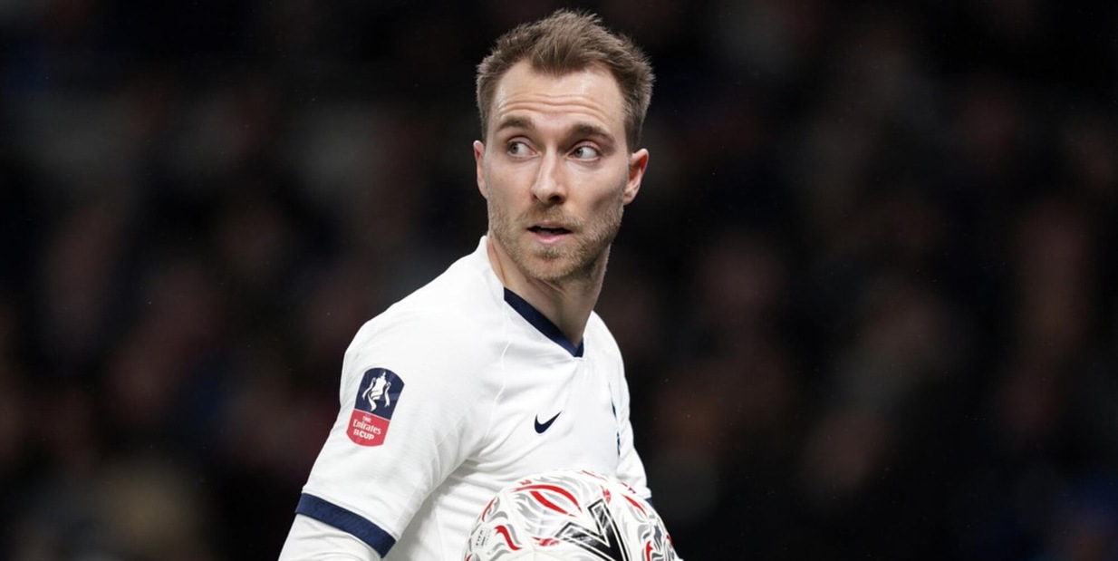 Eriksen saluta, blitz dell'Inter