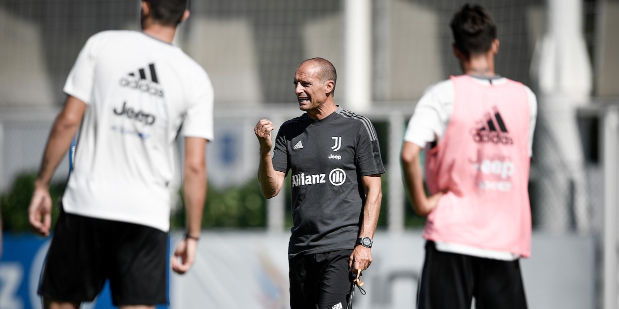 Juve, allenamento anche di domenica alla Continassa