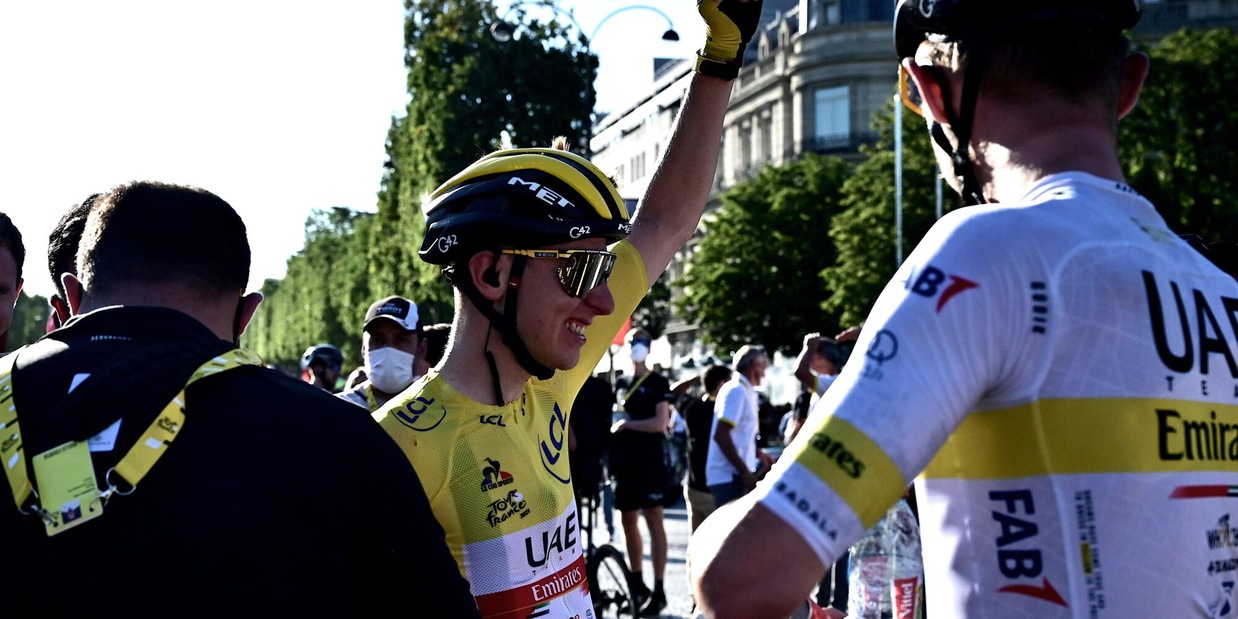 Tour de France, Pogacar è ancora il dominatore: sua l'edizione 108 Tour de France, Pogacar è ancora il dominatore: sua l'edizione 108