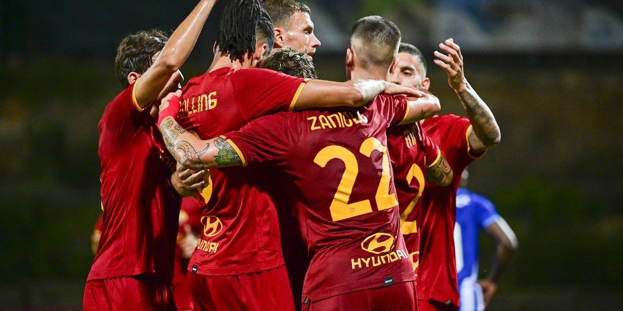 La Roma pareggia 1-1 col Porto: in gol Mancini e Vitinha, rissa sfiorata