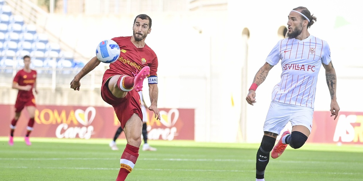 Pagelle Roma-Siviglia, che Mkhitaryan! Ok Rui Patricio