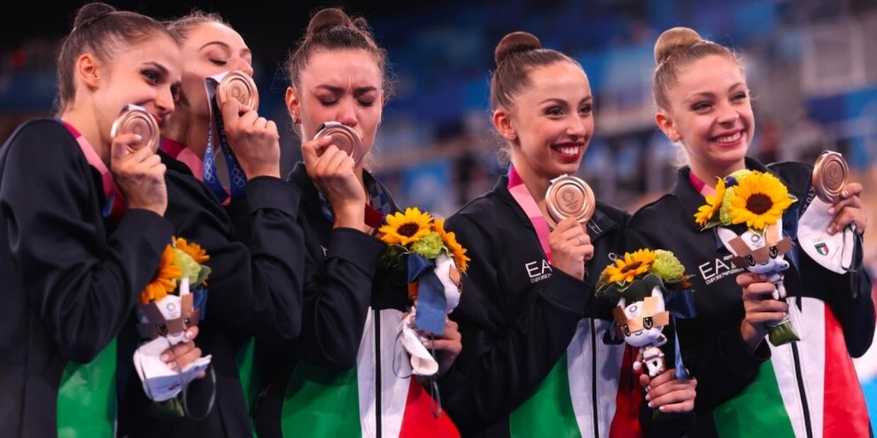 Italia da record, Farfalle di bronzo: 40ª medaglia alle Olimpiadi
