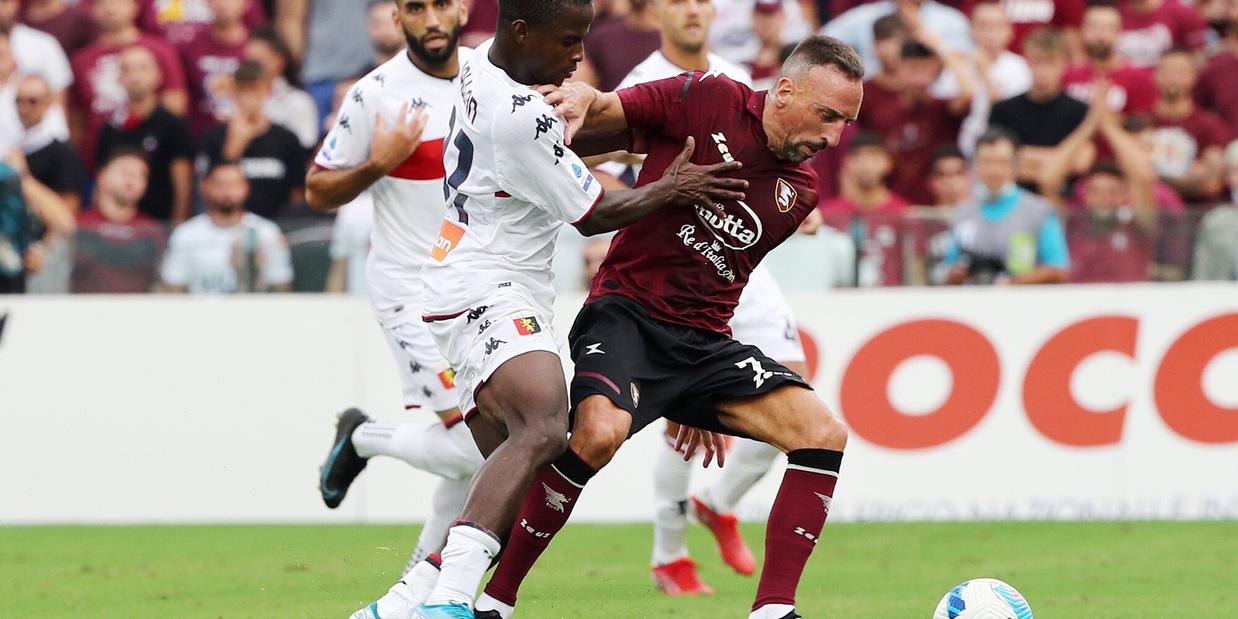 Salernitana: Ribery a parte, per Bonazzoli solo terapie