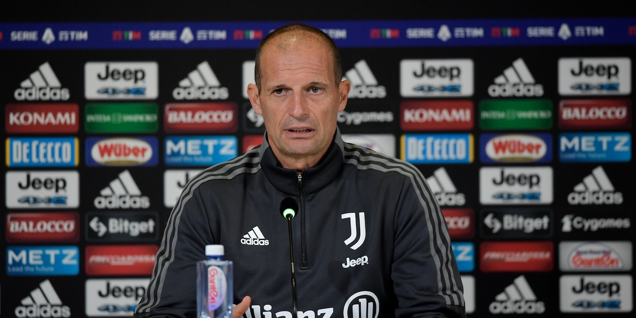 Juve, Allegri: "Con l'Inter non è decisiva. Dybala è pronto"