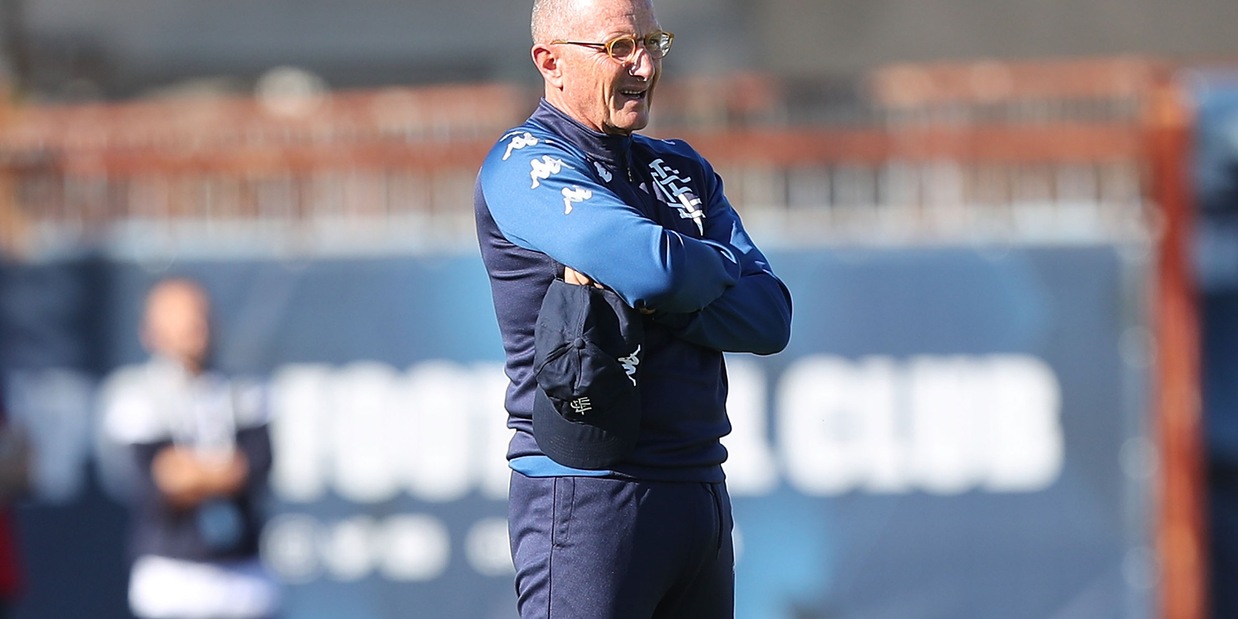 Empoli, Andreazzoli: "I ragazzi hanno lottato: complimenti"