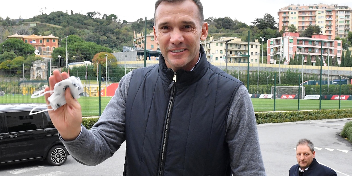 Genoa, Shevchenko dirige il primo allenamento