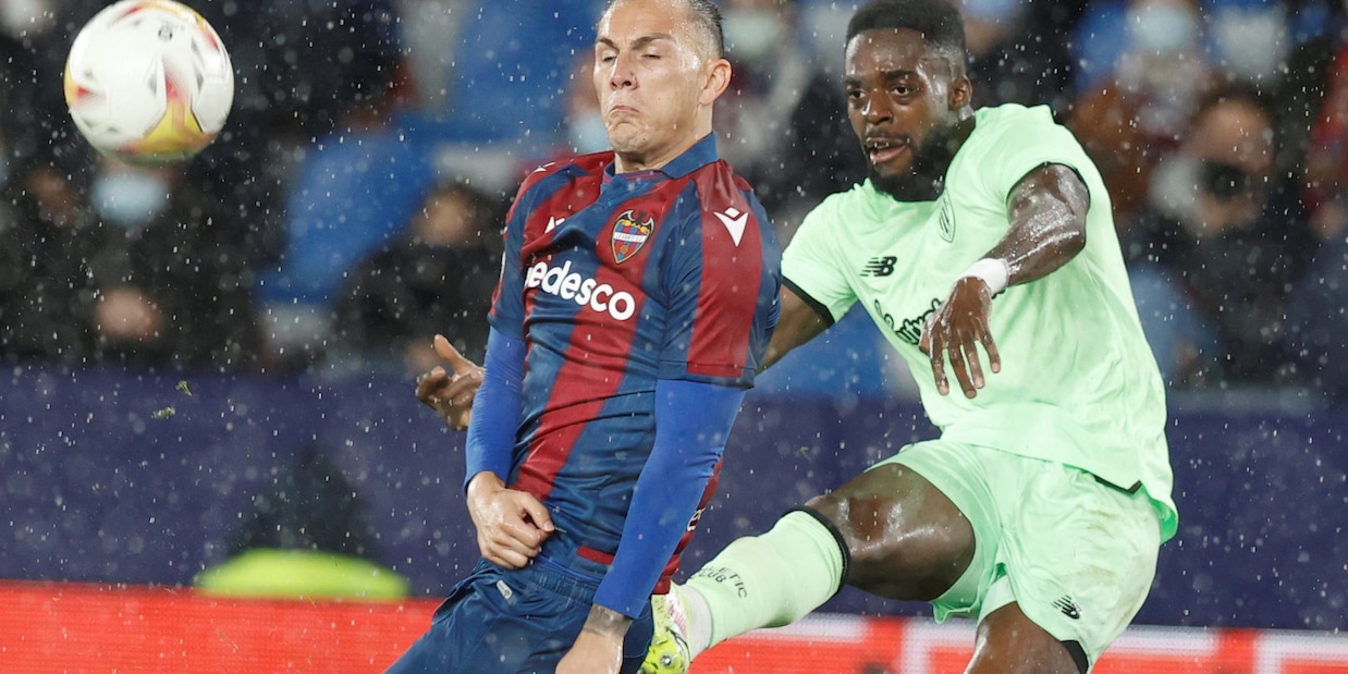 Levante-Athletic Bilbao: 0-0 sotto la pioggia