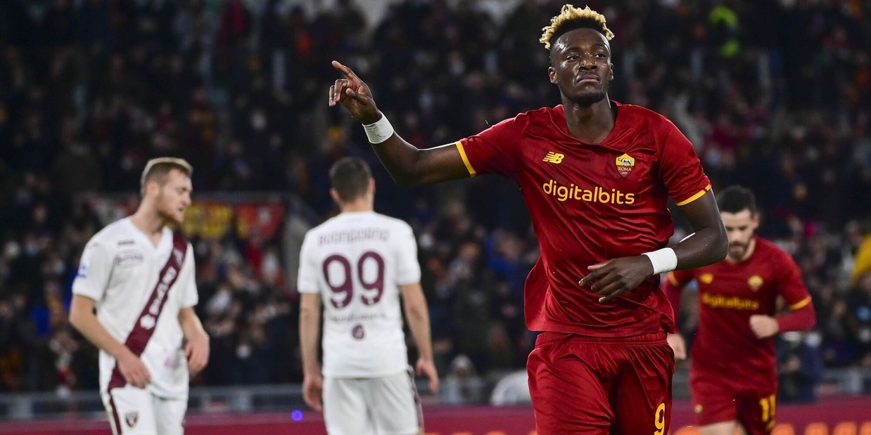 Roma-Torino 1-0: Abraham decide, Mourinho resta quinto