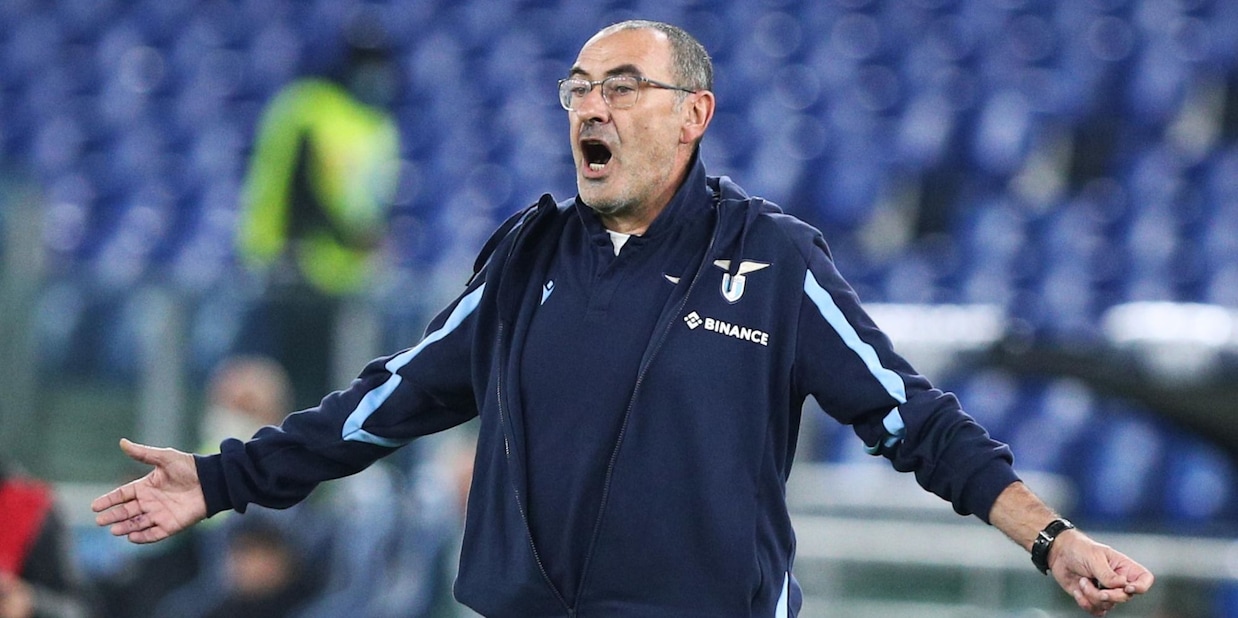 Lazio, Sarri dentro un tunnel