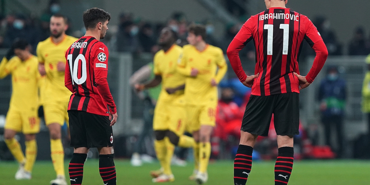 Milan-Liverpool 1-2: tabellino, statistiche e marcatori