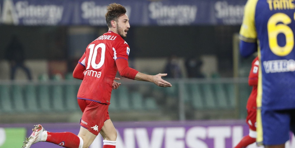 Verona-Fiorentina 1-1: Castrovilli risponde a Lasagna