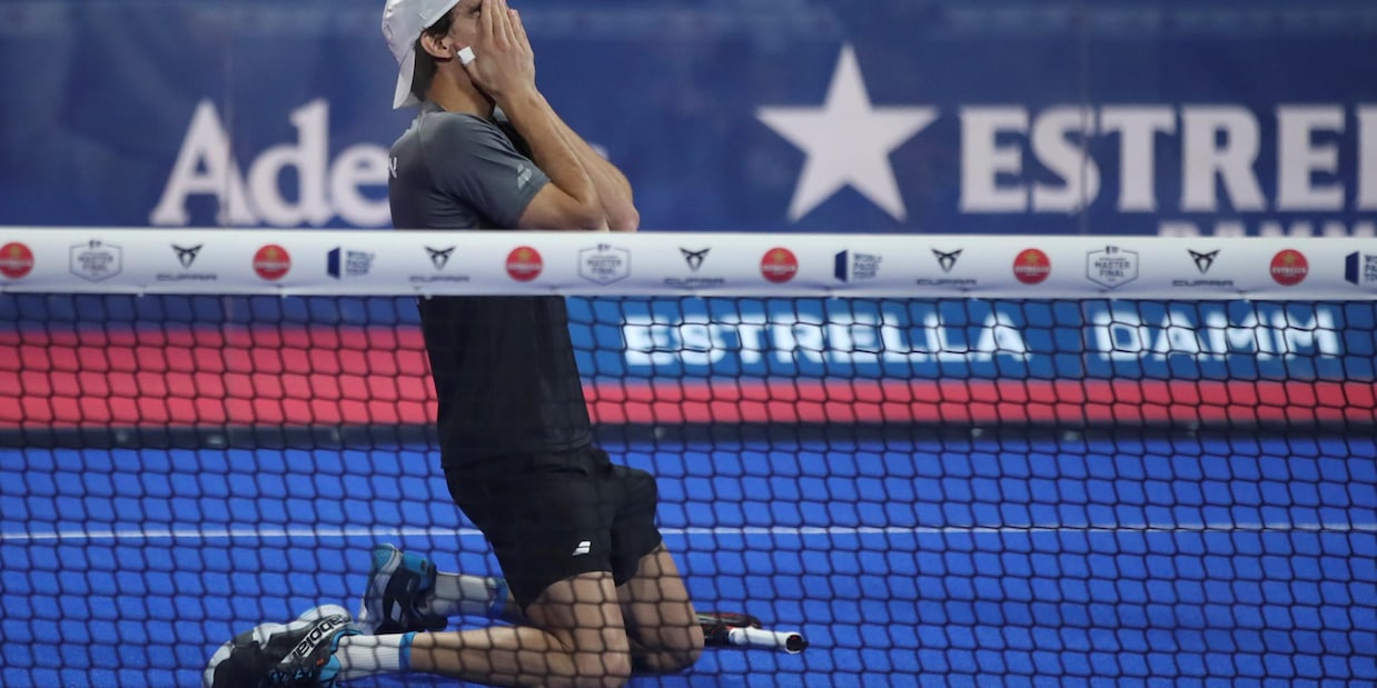 Essere sempre concentrati giocando a padel