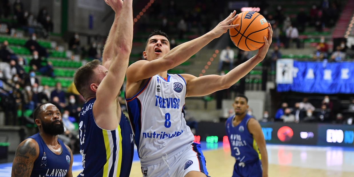 Champions, Treviso vola con Dimsa: Lavrio ko