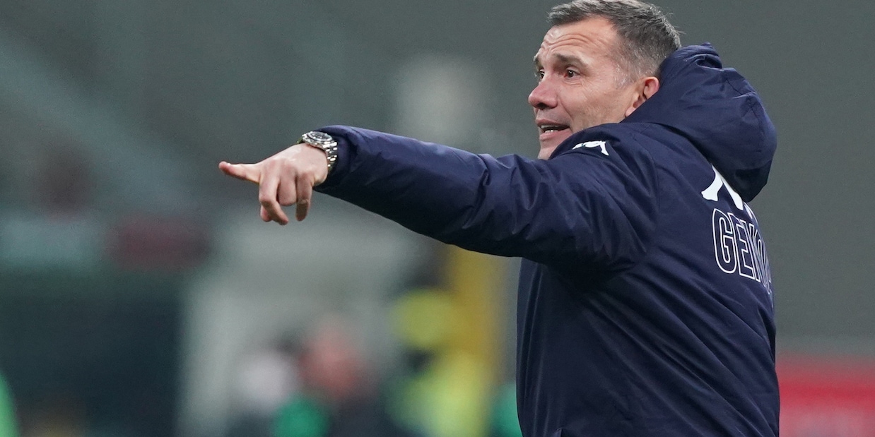 Shevchenko saluta il Genoa: ufficiale l’esonero