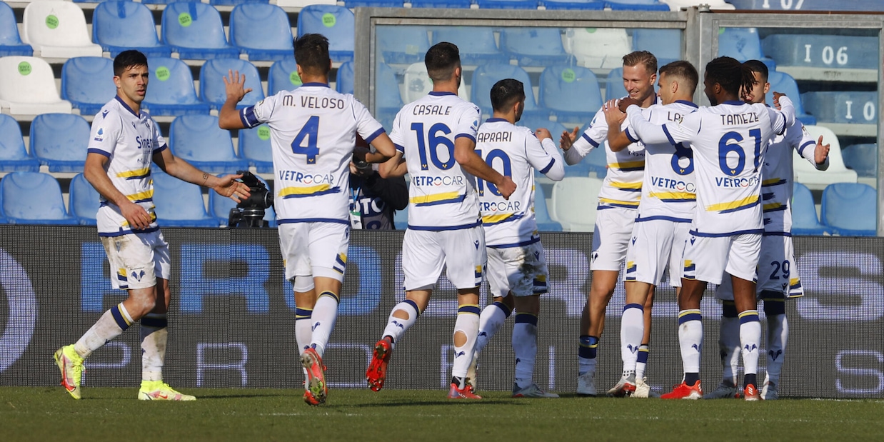 Sassuolo-Verona 2-4: tripletta di Barak, Tudor sorpassa Dionisi