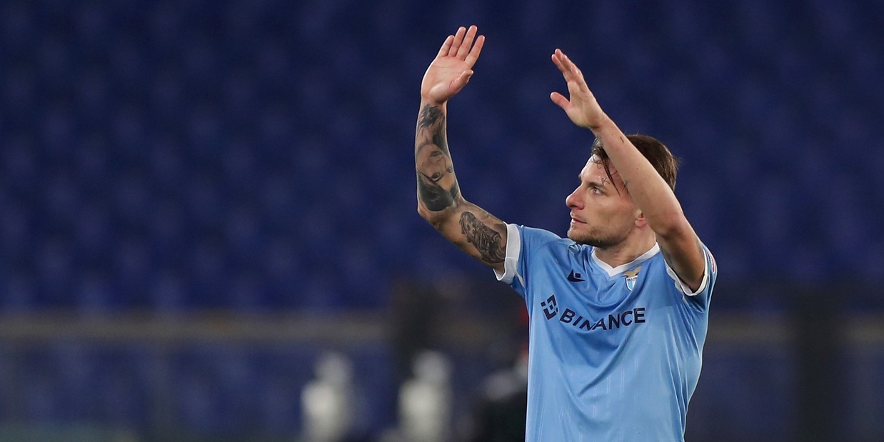 Lazio, che Immobile! Tiene il ritmo di Lewandowski e gli altri top