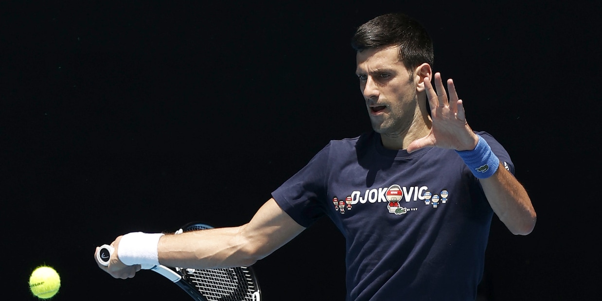 Djokovic, visita ad un monastero in Montenegro