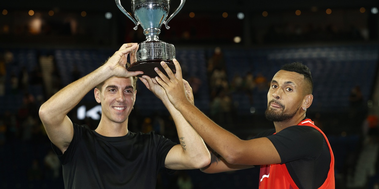 Australian Open, Kyrgios e Kokkinakis trionfano nel doppio