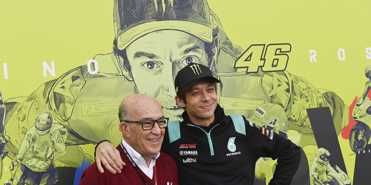 MotoGp, Ezpeleta: "L'addio di Rossi? Non ho pianto neanche per Messi" MotoGp, Ezpeleta: "L'addio di Rossi? Non ho pianto neanche per Messi"