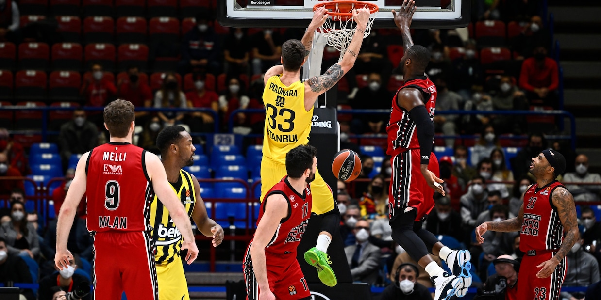 Eurolega, Milano ko: col Fenerbahce finisce in rissa