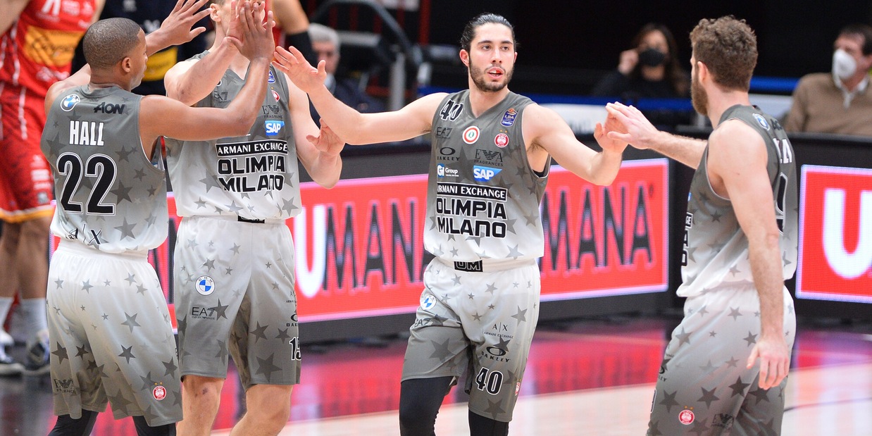 Dominio Milano, Brindisi vince ancora. Cinciarini trascina Reggio Emilia