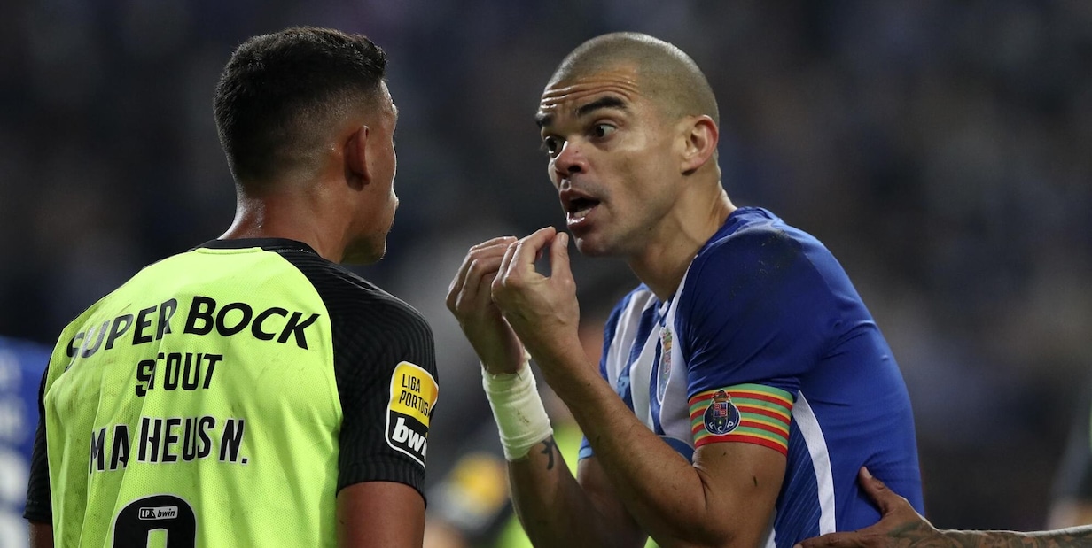 Pepe, aggressione in Porto-Sporting: rischia due anni di squalifica