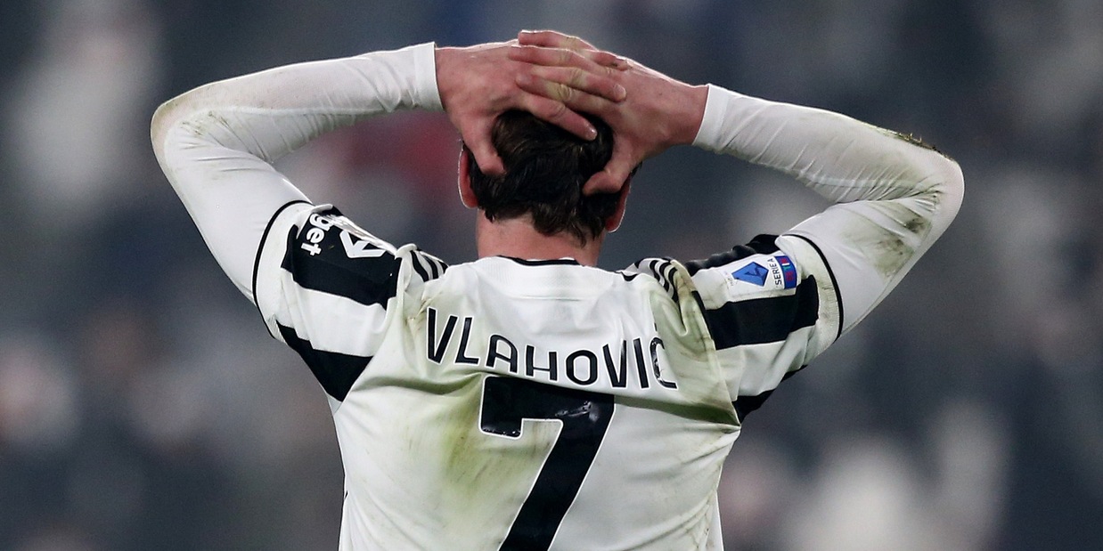 Juve tradita al derby, Vlahovic è scomparso