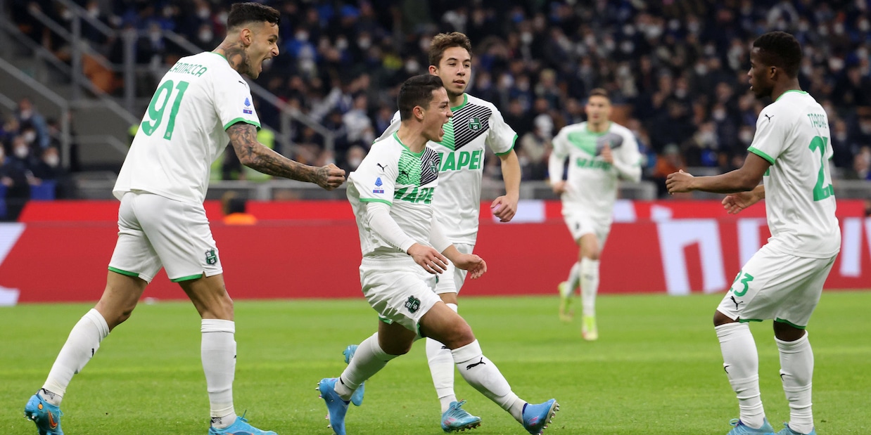 Inter-Sassuolo 0-2: tabellino, statistiche e marcatori