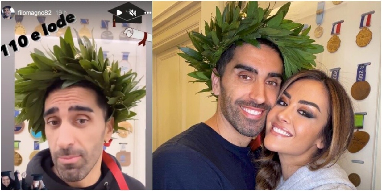 Filippo Magnini si è laureato in Scienze Motorie con 110 e lode!