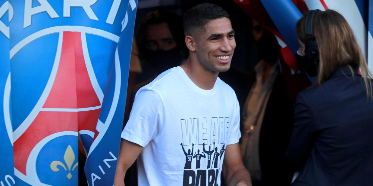 “Hakimi vuole lasciare il Psg, i sudamericani non gli parlano”