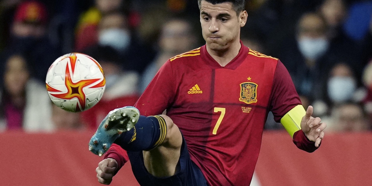 La Juve celebra Morata: prima da capitano con la Spagna