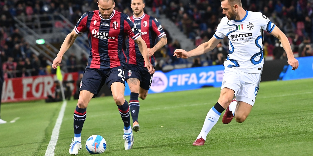 Bologna-Inter 2-1: tabellino, statistiche e marcatori
