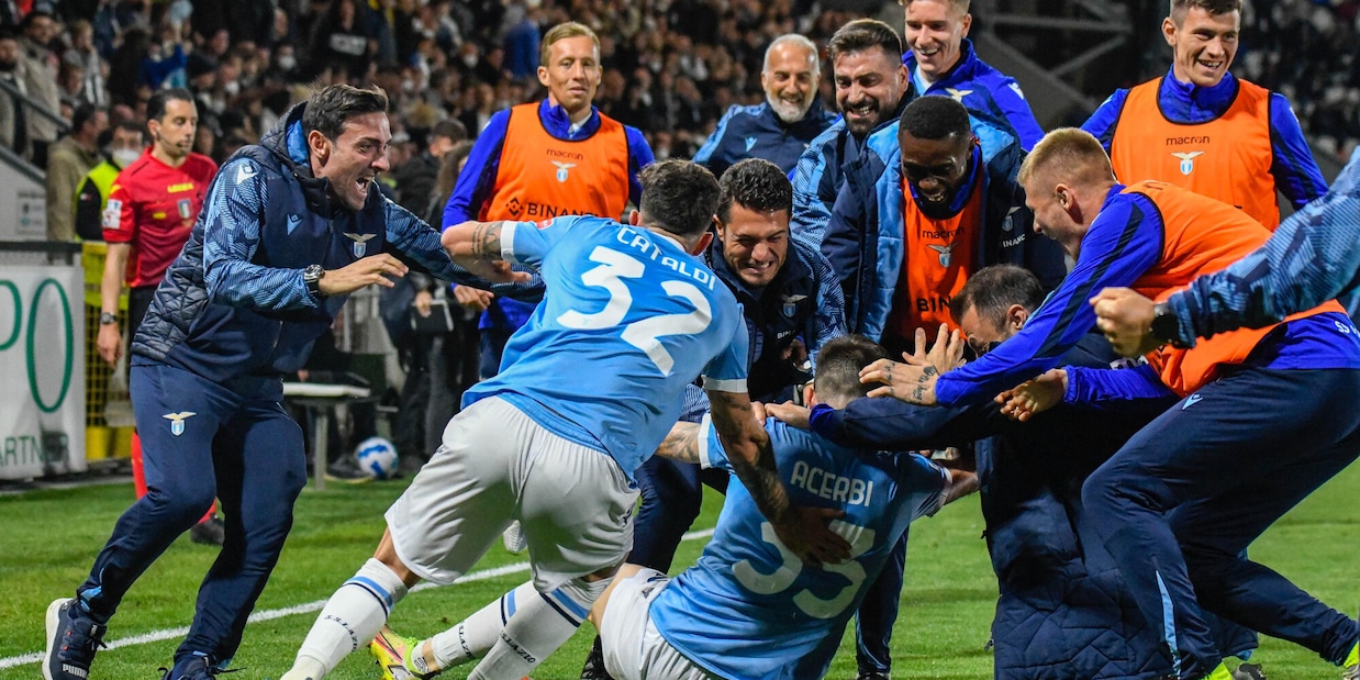 Spezia-Lazio 3-4: Acerbi decide all'ultimo assalto