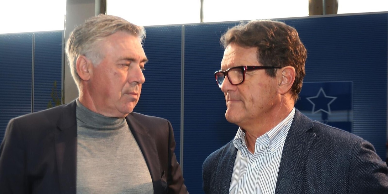Real-City, Capello: "La fortuna di Ancelotti è famosa"