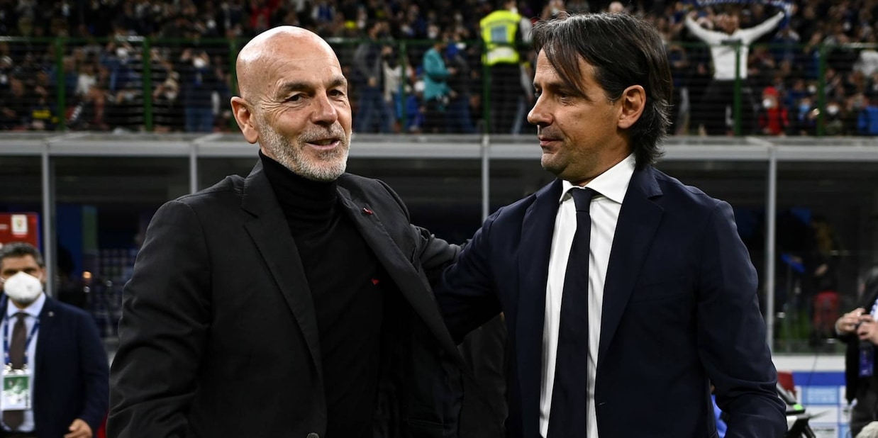 Corsa scudetto tra Milan e Inter, Pioli e Inzaghi ai titoli di testa