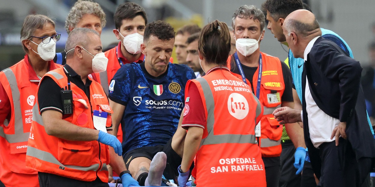 Infortunio Perisic: per l'esterno dell'Inter distrazione al gemello della gamba
