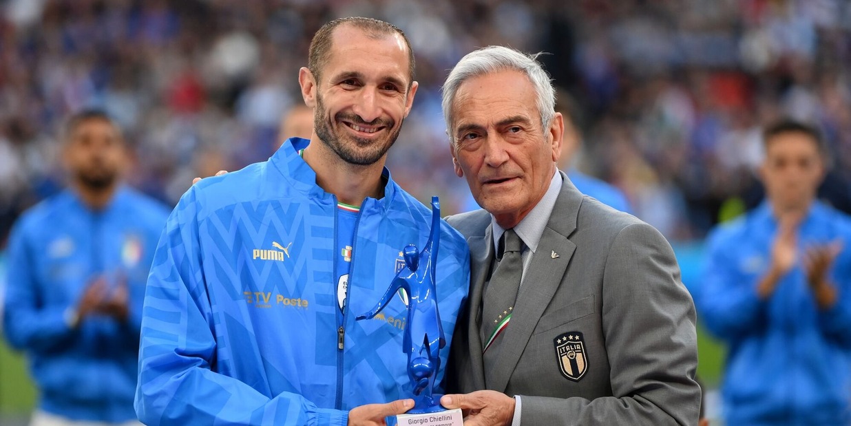 Italia-Argentina, premio e addio per Chiellini: "Stiamo vicini a questa Nazionale"