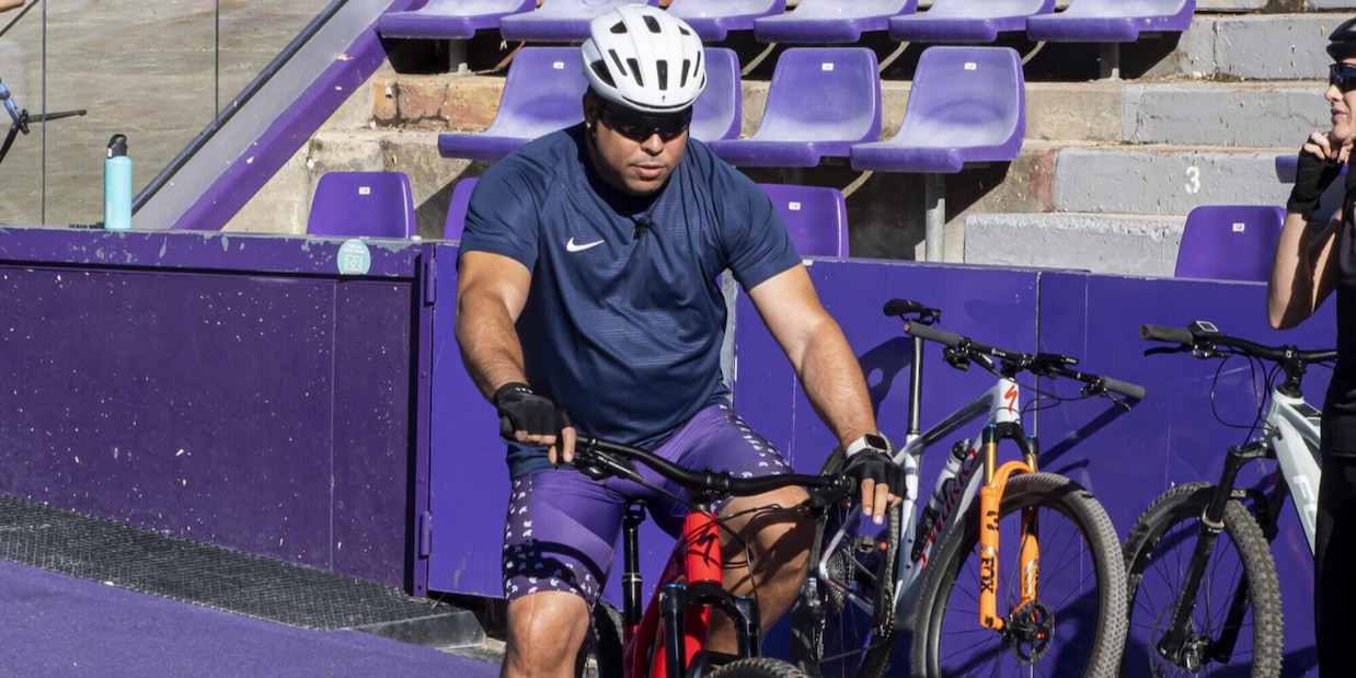 Ronaldo mantiene la promessa: cammino di Santiago in bici