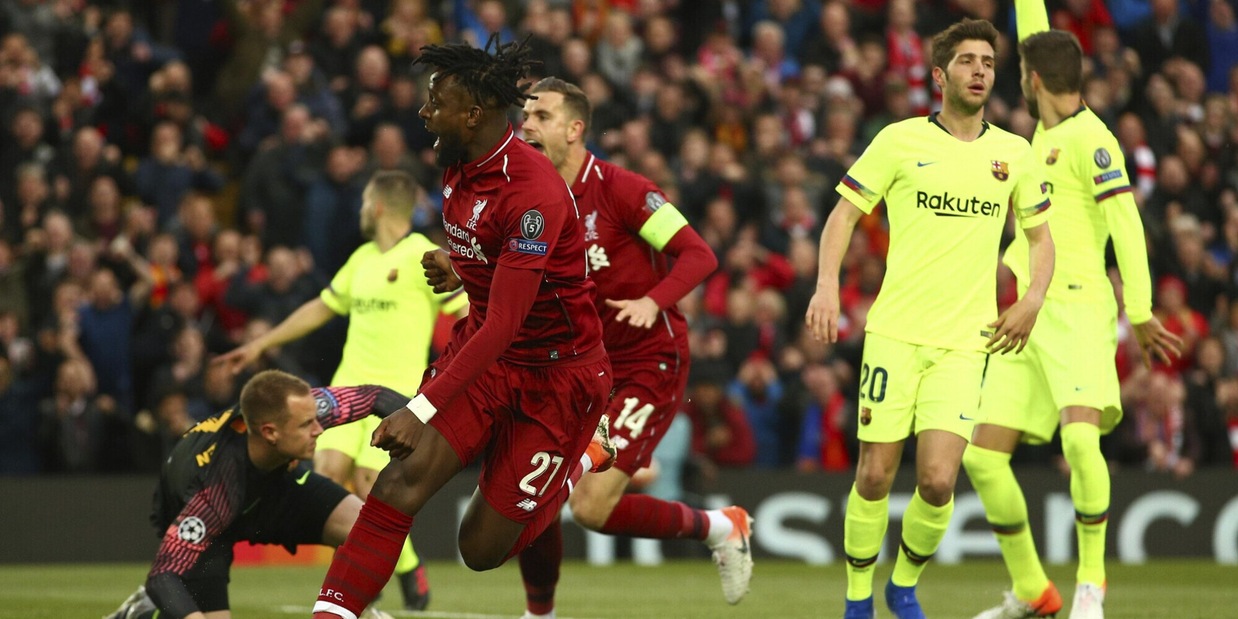 Il gol di Origi al Barcellona nel 2019 è il più importante della storia del Liverpool