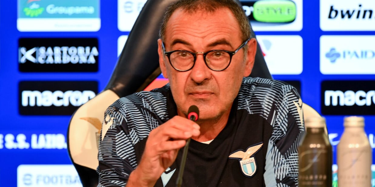 Lazio, Sarri: "La Roma seconda? Una delusione! Noi abbiamo investito, non speso"