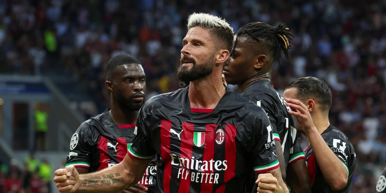 Milan-Dinamo Zagabria 3-1: la regola di Giroud colpisce ancora