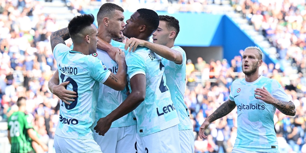 Sassuolo-Inter 1-2: Dzeko show, Inzaghi si rilancia